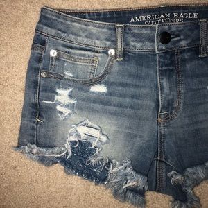 American eagle Jean shorts !